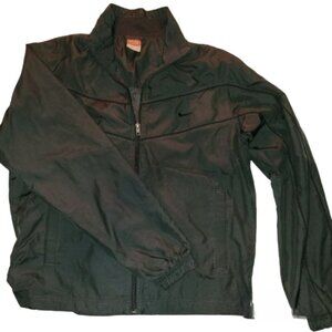 Black Nike Athletic Department Jacket Windbreaker Size Medium